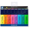 staedtler zvyraznovac textsurfer classic 364 sada 8 ks klinovy hrot 1 5 mm
