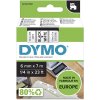 dymo 43613 polyester paska 6mm x 7m typ d1 cerna na bile s0720780