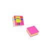 hopax 21536 samolepici kostka 76x76 mm neon mix ruzovy 400 listku