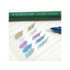 staedtler 8323 sada 6 ks dekoracni popisovace metalicke cerny liner