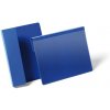 durable 1722 zavesna kapsa a5 na dokumenty pro oznaceni palet modra