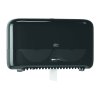 tork 558048 mid size twin zasobnik na bezdutinkovy toaletni papir t7 cerny