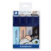 staedtler zvyraznovac textsurfer pastel 364 sada 4 ks klinovy hrot 1 5 mm