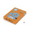iq color barevny papir a3 80g intenzivni oranzova or43 500 ks