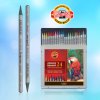 koh i noor 8784 souprava tuzek pastelovych v laku progresso akvarel 24 barev
