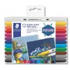 staedtler 3190 znackovac na textil design journey sada 12 ks oboustranny
