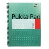 spiralovy blok pukka pad a4 metallic linka 100 listu