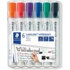 staedtler lumocolor 351 popisovac na bile a sklenene tabule klinovy hrot sada 6ks