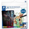 staedtler sestihranne pastelky design journey super soft sada 24 ks