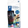 staedtler sestihranne pastelky design journey super soft sada 12 ks