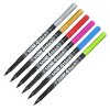 centropen 25906 shine 4 black 6 ks popisovacu metalickych barev