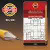 koh i noor 1502 souprava tuzek grafitovych 12 ks technic tvrdosti hb 10h