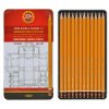 koh i noor 1502 souprava tuzek grafitovych 12 ks technic tvrdosti hb 10h