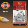 koh i noor 1502 souprava tuzek grafitovych 12 ks art tvrdosti 8b 2h