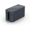 durable 5035 cavoline box s maly box pro ulozeni kabelu a adapteru grafitova