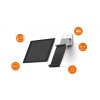 durable 8935 nastenny drzak tabletu wall pro pro 7 13 palcove tablety s 360 stupnovou rotaci