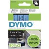 dymo 40916 polyester paska 9mm x 7m typ d1 cerna na modre s0720710
