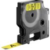 dymo 45018 polyester paska 12mm x 7m typ d1 cerna na zlute s0720580