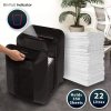 skartovac fellowes lx 201 cerny mikrorez 2x12 mm pro 12 listu