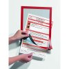 durable 4882 samolepici inforamecek duraframe a4 cerveny bulk baleni 10 ks