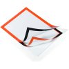 durable 4882 samolepici inforamecek duraframe a4 oranzovy bulk baleni 10 ks