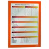 durable 4882 samolepici inforamecek duraframe a4 oranzovy bulk baleni 10 ks
