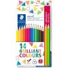 staedtler ergosoft trojhranne barevne pastelky s abs sada 14 ks
