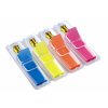 3m post it 683 4 plastove zalozky neonove barvy maly format 4x35 zalozek
