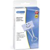 klipy na papir rapesco emoji binder klips 32 mm modre 20ks