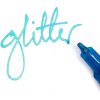posca glitter sada akrylovych fixu tenky hrot trpytive barvy 1 mm set 8 ks uni pc 3m