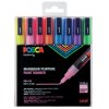 posca glitter sada akrylovych fixu tenky hrot trpytive barvy 1 mm set 8 ks uni pc 3m