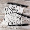uni ball pin calligraphy sada 8 ks lineru cerna
