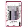 uni ball pin creative strokes sada 8 ks lineru