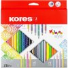 kores kolores style pastelky trojhranne sada 26 ks