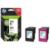 inkoustova napln hp 301 n9j72ae multipack cmyk cernabarevna