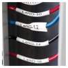 dymo stitky 18058 smrstovaci buzirka 19 mm x 15 m rhino cerna na zlute s0718340
