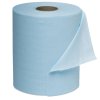Avatex 73039, tyrkysová utěrka z netkané textilie, návin role 155 m, pro čištění, krepová struktura
