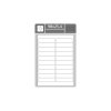 samolepici etikety bile sk label plus 98 x 254 mm 100 archu a4