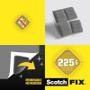 scotch fix removable squares snimatelne lepici ctverce 64 ks