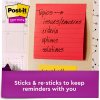 3m post it samolepici blocky super silne playful colour collection rozmer 76x76 mm 6x90 listku