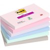 3m post it samolepici blocek soulful colour collection silne lepici rozmer 76x127 mm 6x90 listku