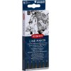derwent line makers 2305559 line maker sada cernych lineru 6 ks ruzne sire stop