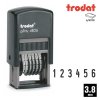 samobarvici cislovaci razitko trodat 4836 vyska 38mm 6 mistne