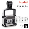 samobarvici cislovaci razitko trodat 5558 vyska 5mm 8 mistne