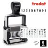 samobarvici cislovaci razitko trodat 55510 vyska 5mm 10 mistne