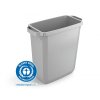 durable durabin eco 60 sedy odpadkovy kos obdelnikoveho tvaru kapacita 60 litru