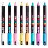 posca uni pc 1mr sada popisovacu tenky hrot 07 mm set 8 ks pastelove barvy