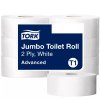 tork jumbo 64020 toaletni papir 2 vrstvy bila baleni 6 roli t1 26 cm