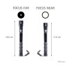 svitilna led flashlight maul dion delka 17 cm cerna