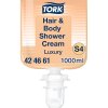 tork 424661 tekute mydlo luxusni na vlasy a telo 3v1 arganova vanilka 1litr s4